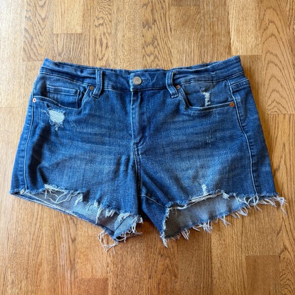 Blank NYC The Astor Cut-Off Shorts Distressed Size 30 - Picture 2 of 12